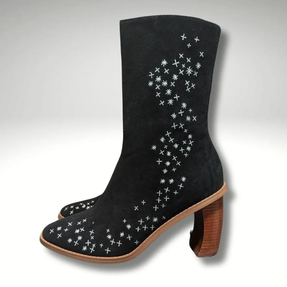 Teleport "Stella" Boot in Black Worn Once- Size 9 with FREE GIFT included-no box - Picture 5 of 8